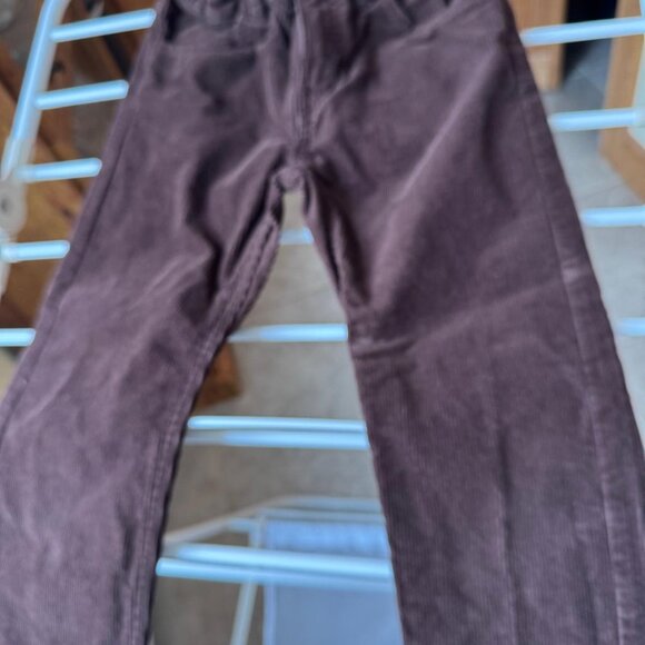 H&M Brown Corded Pants Age 7/8 Years - Picture 1 of 5